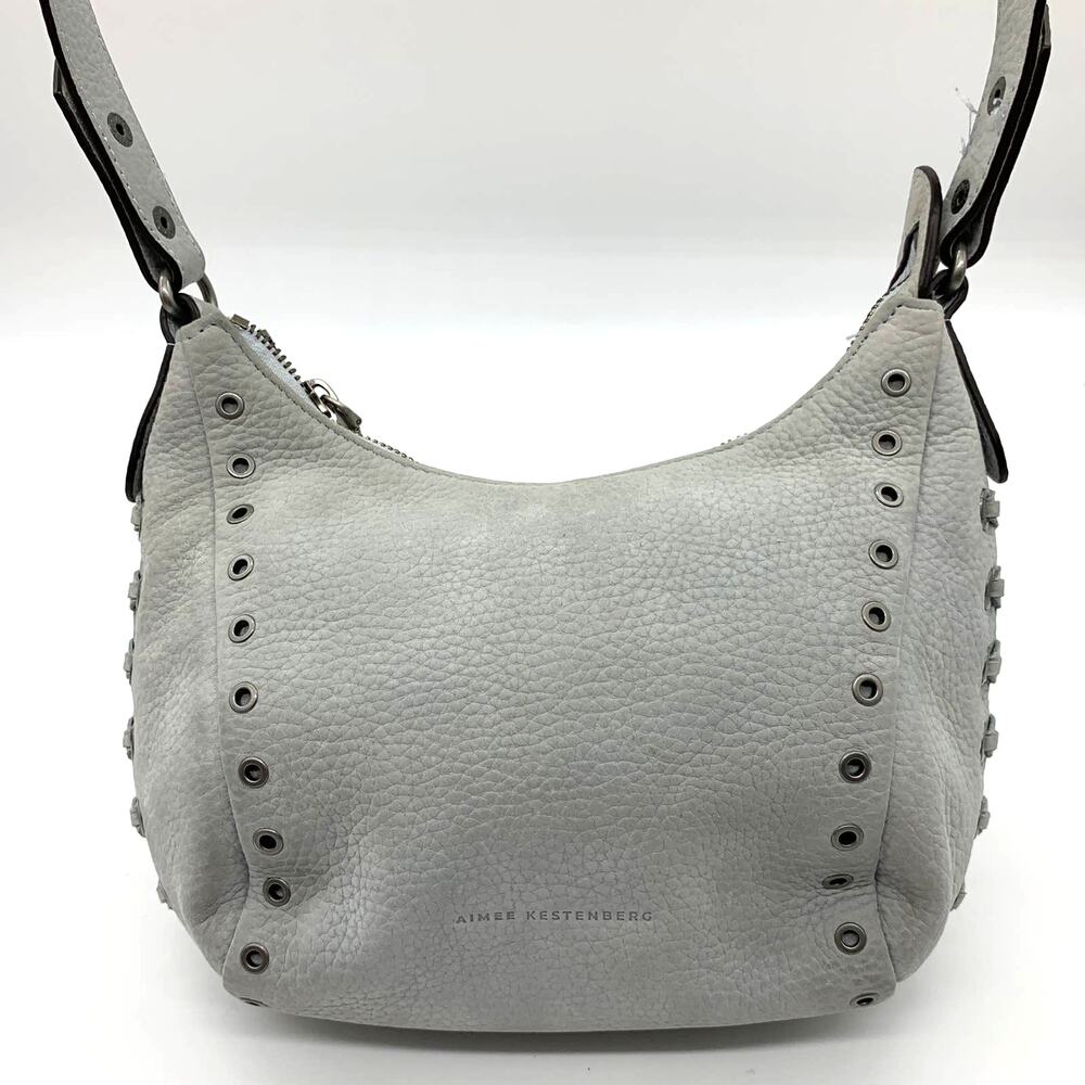 Aimee Kestenberg Nubuck Crossbody Purse Austin Vibes Arctic